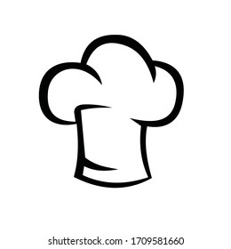 symbol chef hat. cooking and kitchen set