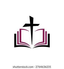 Symbol of Christianity and scripture