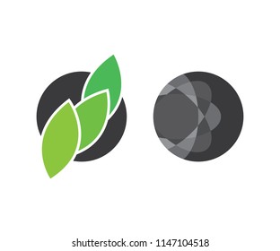 Symbol circle abstract, style icon round