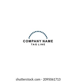 diseño de logotipo sencillo de círculo de símbolos