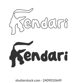 symbol city logo with map vector illustration