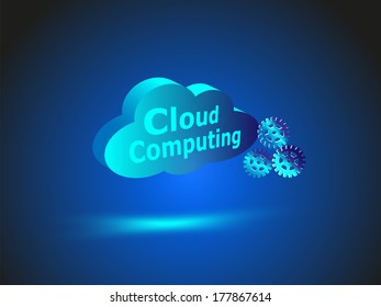 Symbol of Cloud Computing network technology