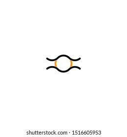it is a symbol of a combination of waves and sun
