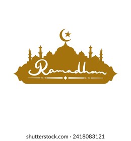 the symbol commemorating Ramadan is gold