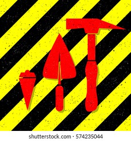 Symbol for construction and repair work