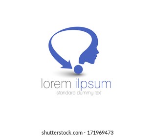 Symbol of Consultancy, isolated vector design
