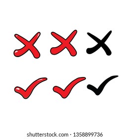 symbol cross Red black