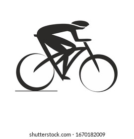 SYMBOL FOR THE CYCLIST  AND BRAND GRAPHICS