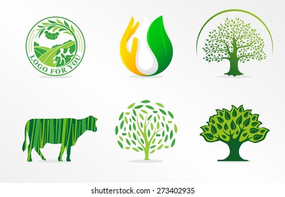 Symbol of dairy products. Natural product. Organic food. Farm. Nature.