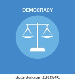 symbol of democracy as an element of the attribute that you will create