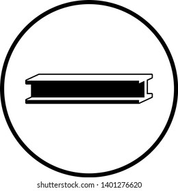 Symbol Depicting A Steel Beam