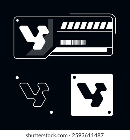 symbol design Abstract geometric shape