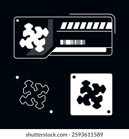 symbol design Abstract geometric shape