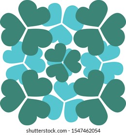 symbol or design of love vector