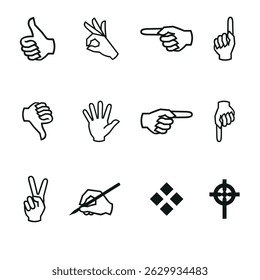 Symbol und Design, Vektorgrafik und Illustration