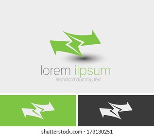 Symbol of Direction, isolated vector design