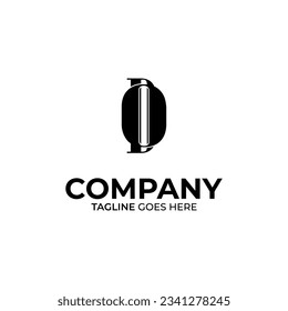 Symbol DO letter logo on white background, can be used for art companies, sports, etc
