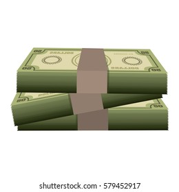 symbol dollar bills icon image, vector illustration design