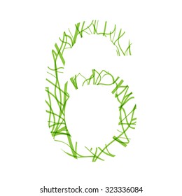 Symbol double exposure with green tree isolated on white background. Vector illustration. green and white double exposure. 