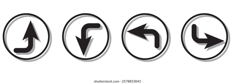 symbol of up and down arrow icon