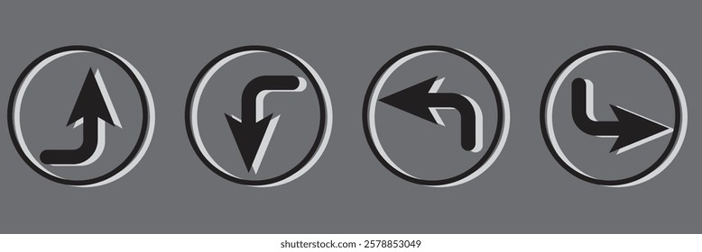 symbol of up and down arrow icon