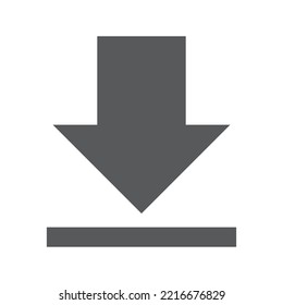 
symbol download icon vector illustration
