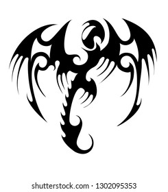 Dragon Tattoo Stock Vector (Royalty Free) 98335706 | Shutterstock