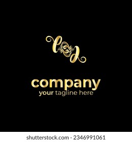 Symbol e logo on white and black background, can be used for art companies, sports, etc