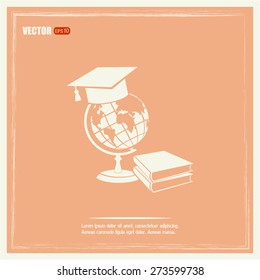 A symbol of education. Vector illustration
