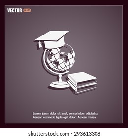 A symbol of education. Vector illustration