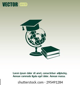 A symbol of education. Vector illustration