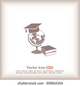 A symbol of education. Vector illustration