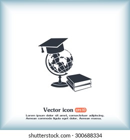 A symbol of education. Vector illustration