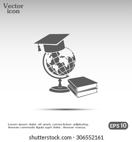 A symbol of education. Vector illustration