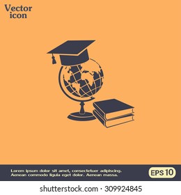 A symbol of education. Vector illustration