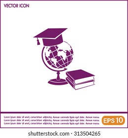 A symbol of education. Vector illustration