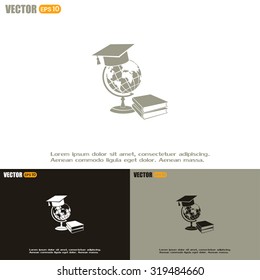 A symbol of education. Vector illustration