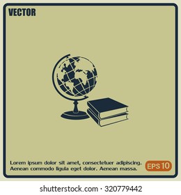 A symbol of education. Vector illustration