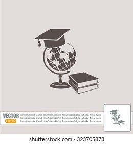 A symbol of education. Vector illustration
