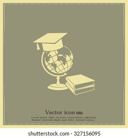 A symbol of education. Vector illustration
