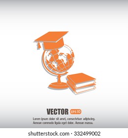 A symbol of education. Vector illustration