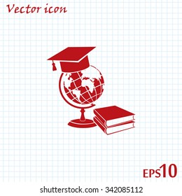 A symbol of education. Vector illustration