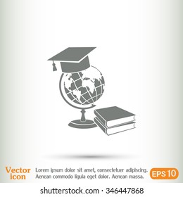 A symbol of education. Vector illustration