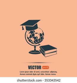A symbol of education. Vector illustration