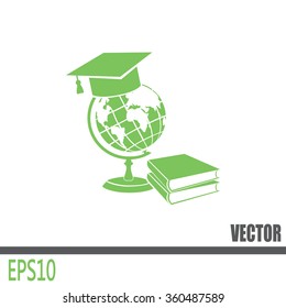 A symbol of education. Vector illustration