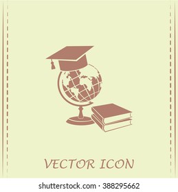 A symbol of education. Vector illustration