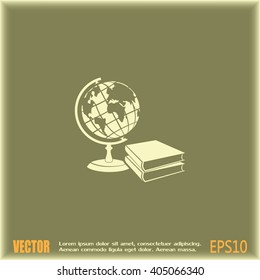 A symbol of education. Vector illustration