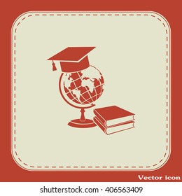 A symbol of education. Vector illustration