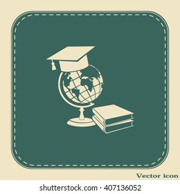 A symbol of education. Vector illustration