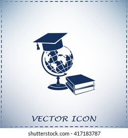 A symbol of education. Vector illustration